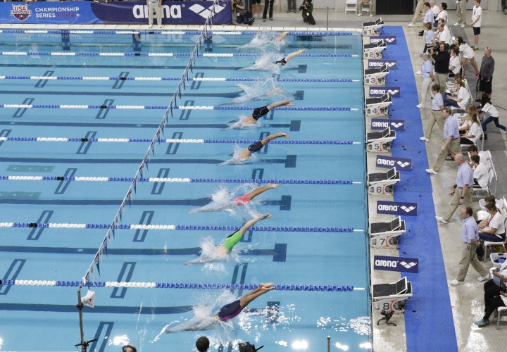 2016 Arena Pro Swim Series Austin Day 3 Prelims Heat Sheets