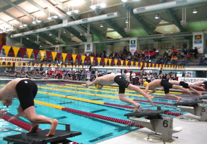 St Thomas breaks 400 Medley Meet Record on first day of MIAC